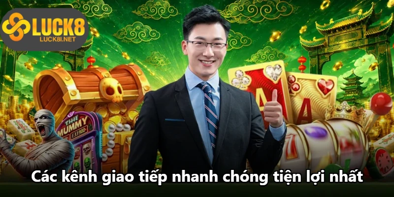 Các kênh giao tiếp nhanh chóng tiện lợi nhất Các kênh giao tiếp nhanh chóng tiện lợi nhất