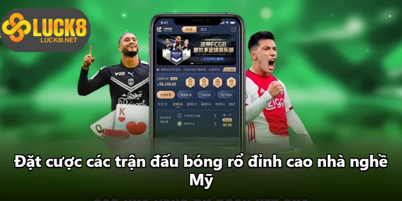 Đặt cược các trận đấu bóng rổ đỉnh cao nhà nghề Mỹ